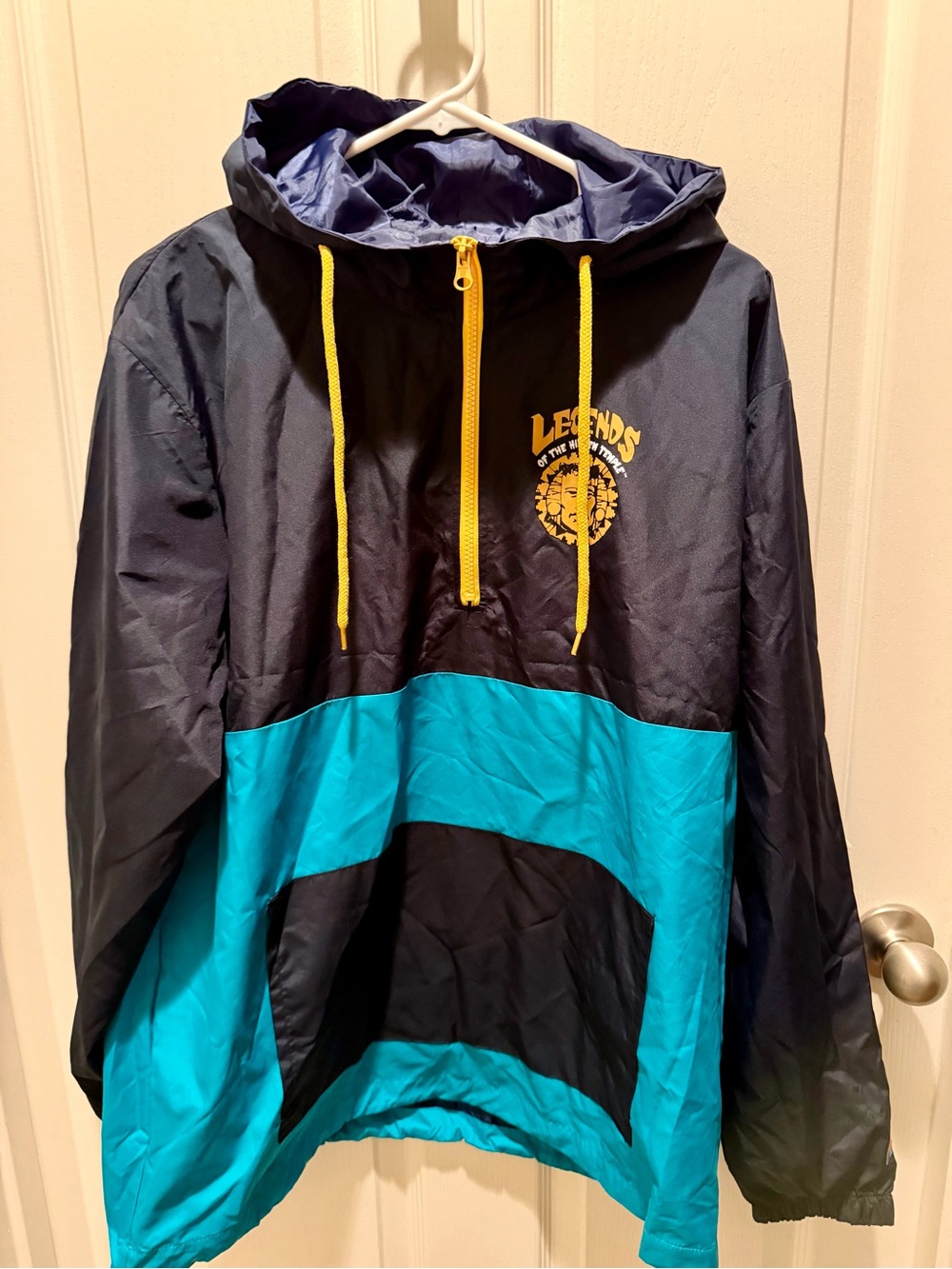 Nickelodeon Legends of the Hidden Temple Windbreaker Jacket M Nick Box